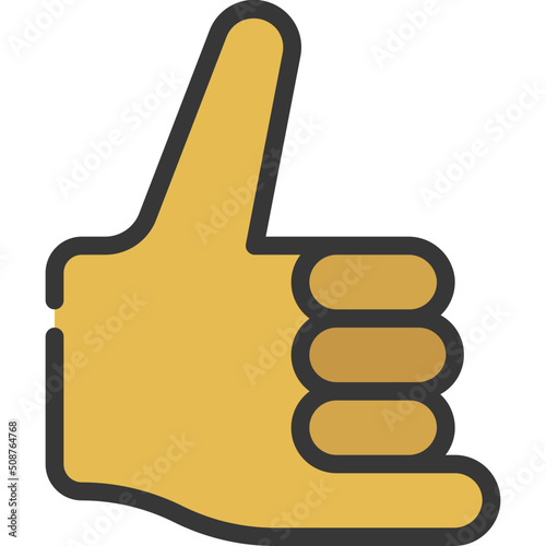 Hang Five Hand Icon