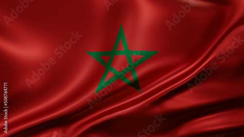 Morocco national flag photo