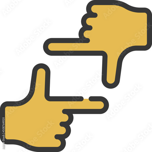 Framing Hands Icon