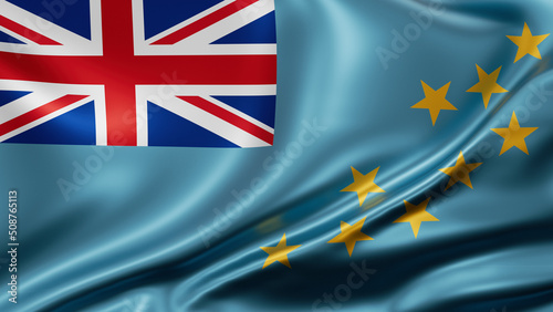 Tuvalu national flag photo