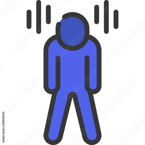 Overworked Person Icon