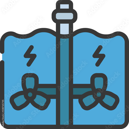 Tidal Power Icon