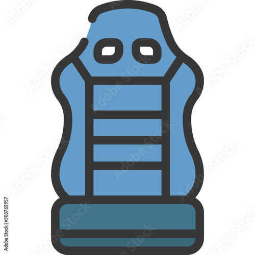 Car Bucket Seat Icon