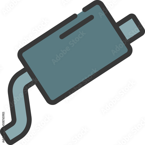 Muffler Icon