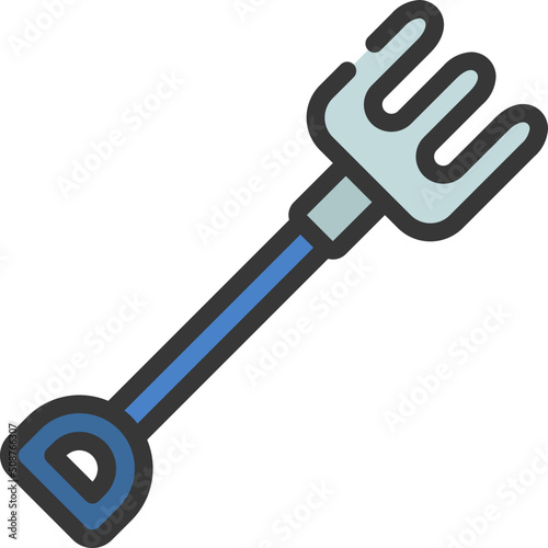 Spading Fork Icon