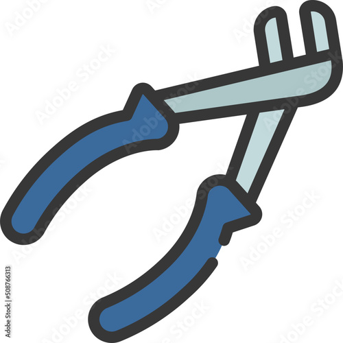 Rib Joint Pliers Icon