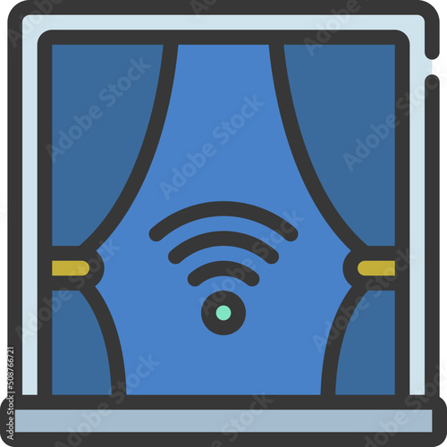 Smart Curtains Icon