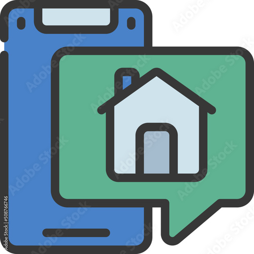 Home Mobile Message Icon
