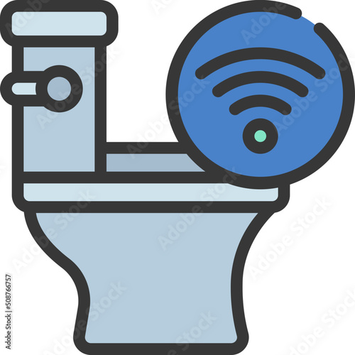 Smart Toilet Icon