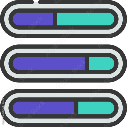 Progress Bars Icon