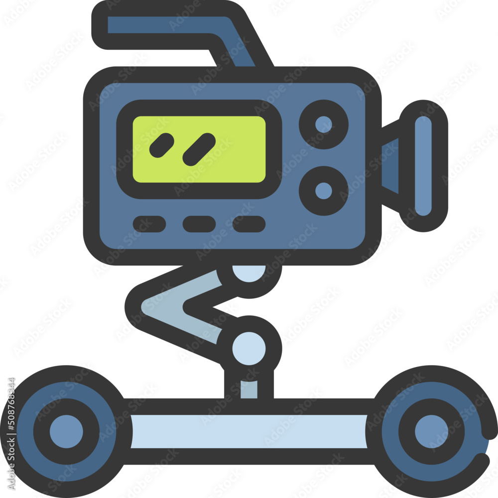 Camera Dolly Icon Camera Dolly Icon