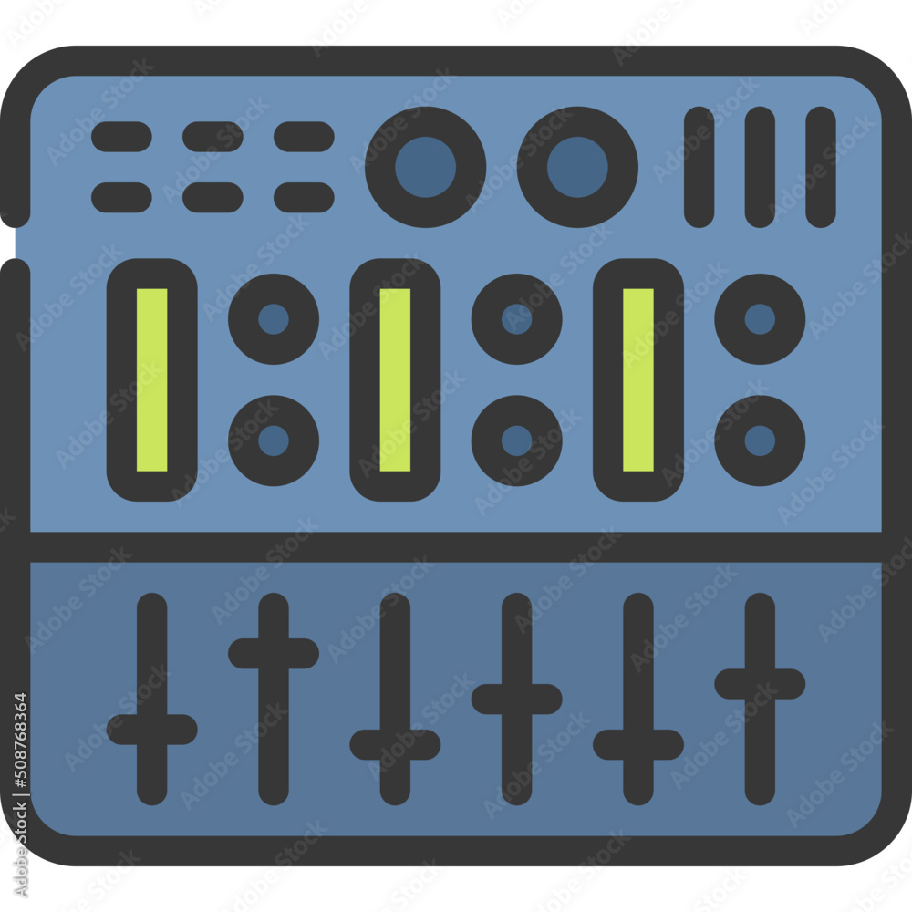Sound Mixing Board Icon Sound Mixing Board Icon