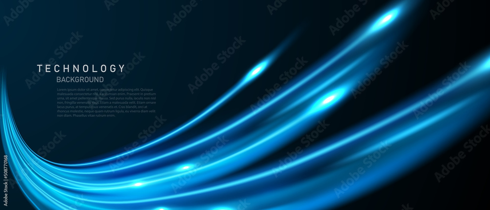 Modern Abstract Technology Background Design Vector Illustration