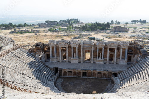 Ancient amphitheater of Hierapolis 1