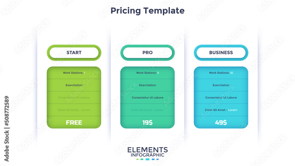 Modern Infographic Vector Futuristic Template Modern Infographic Vector Futuristic Template