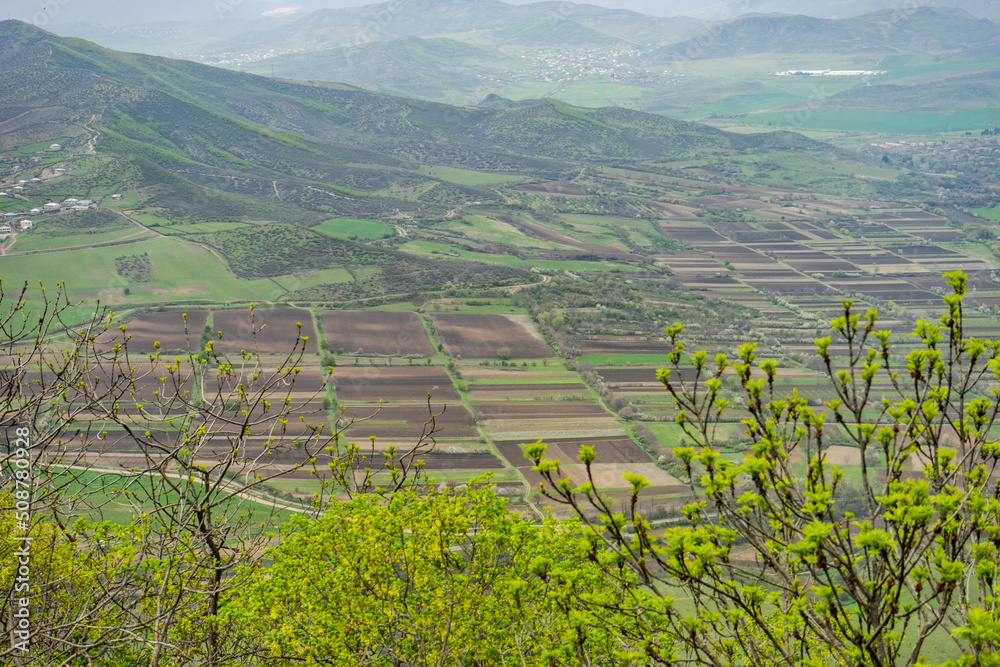 Mountain landscape of Shida Kartli, Georgia