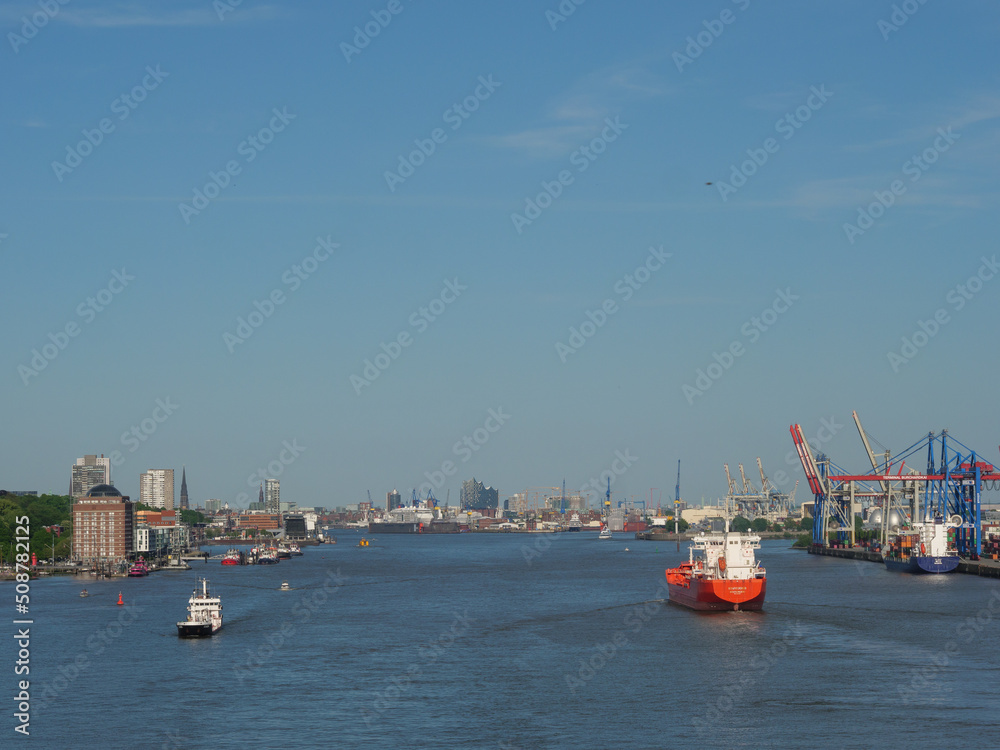 Hamburg und die Elbe