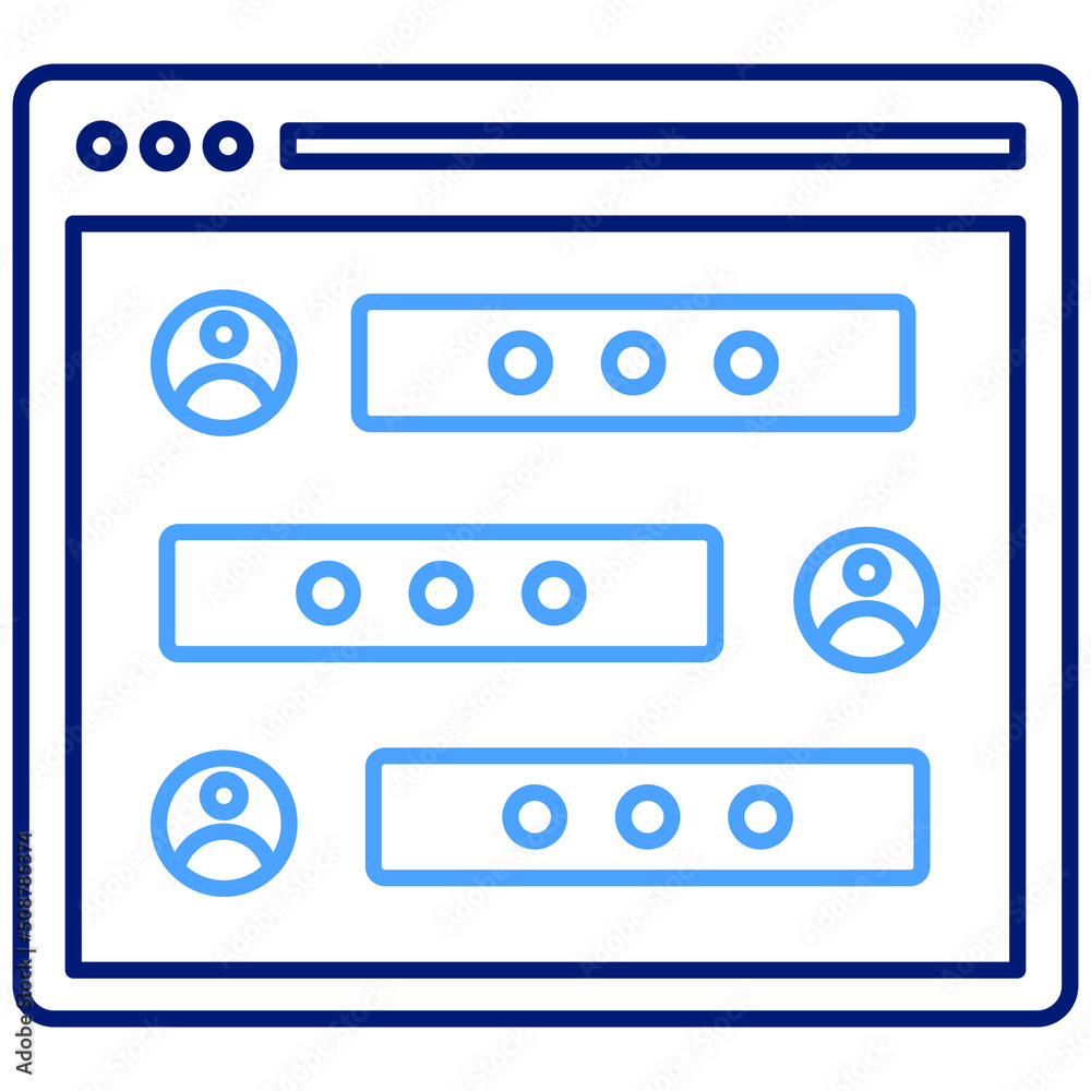 Web Conversation Vector icon which is suitable for commercial work
Web Conversation Vector icon which is suitable for commercial work