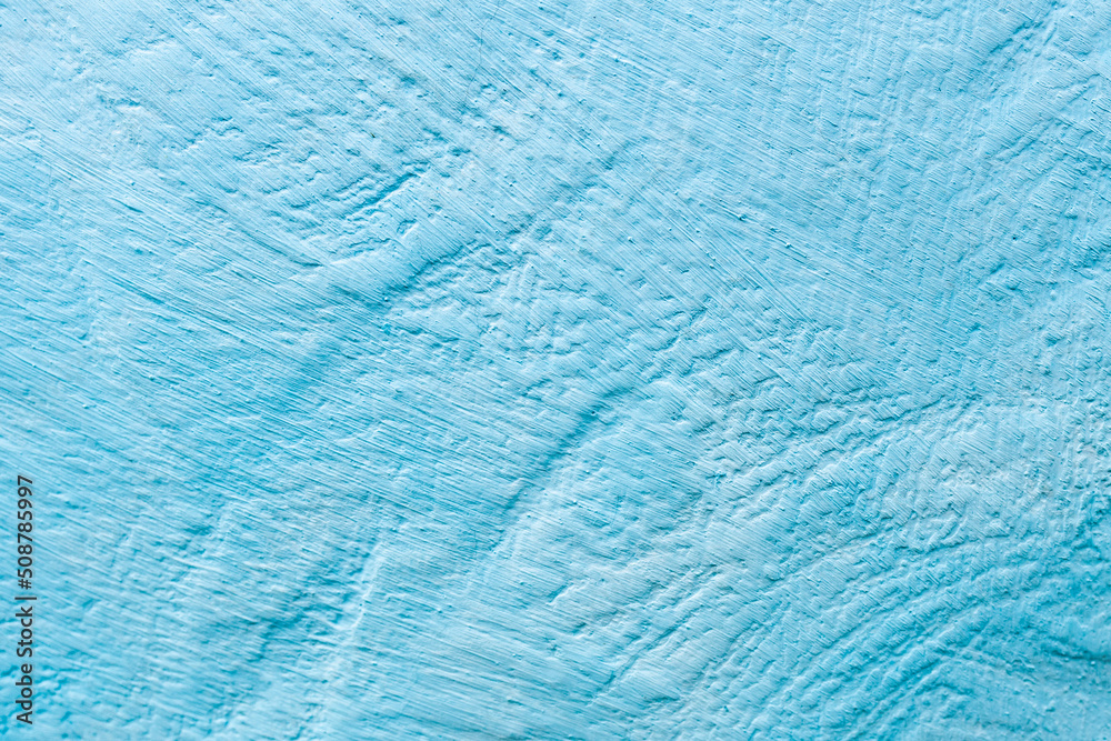blue wall texture with unevenly applied plaster blue wall texture with unevenly applied plaster