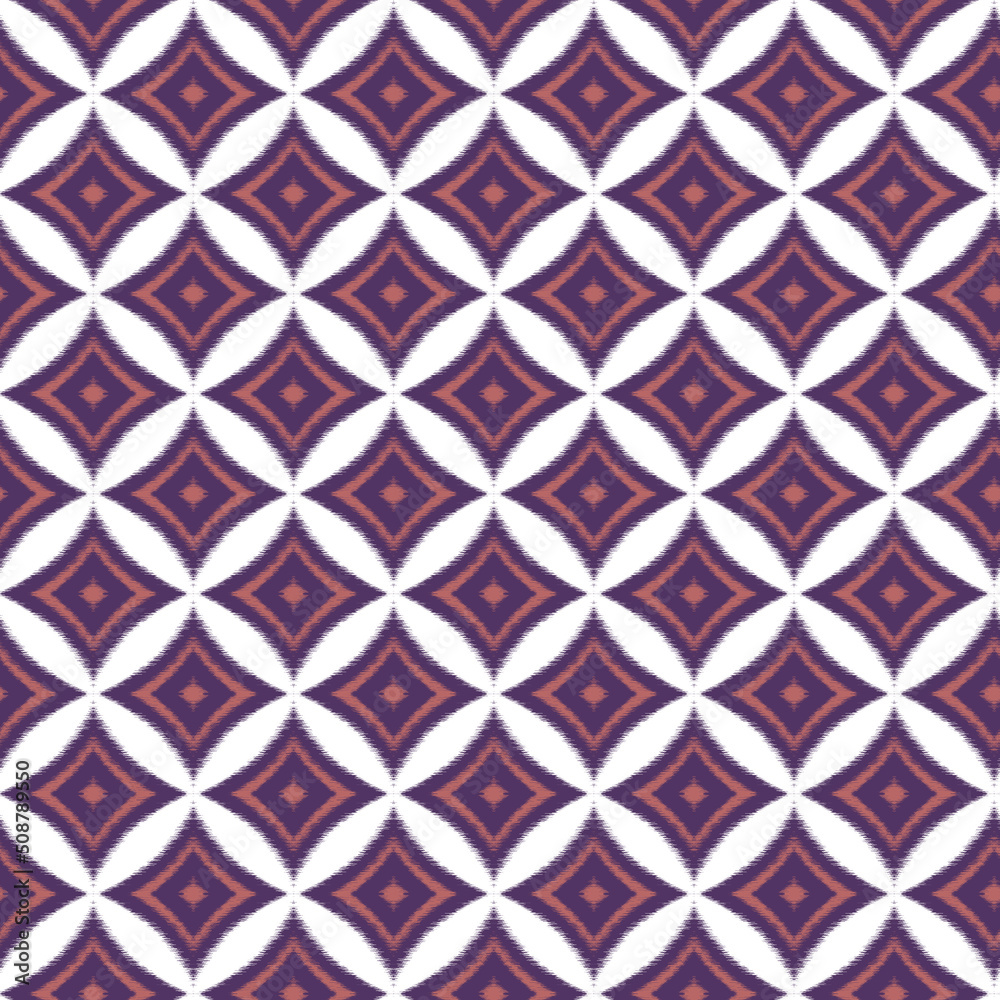 Beautiful and embelished ikat and geometrical pattern Beautiful and embelished ikat and geometrical pattern