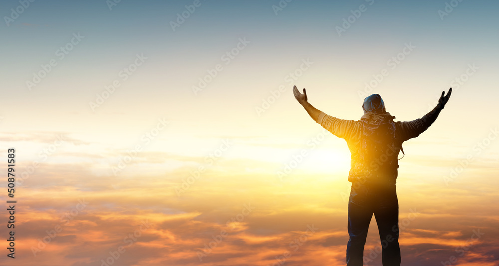 Young traveler exploring the world concept Young traveler exploring the world concept