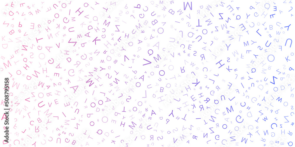 Various Colorful Random Letters Pattern - Texture, Background, Design Element in Editable Vector Format Various Colorful Random Letters Pattern - Texture, Background, Design Element in Editable Vector Format