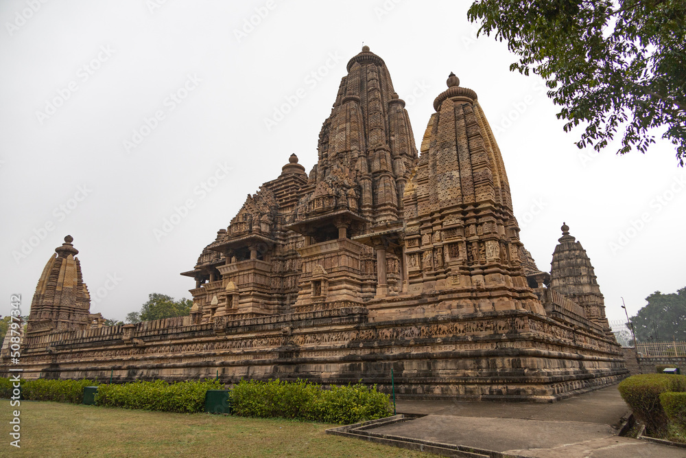 Lakshmana Temple, Western Group of Temples, Khajuraho, Madhya Pradesh.