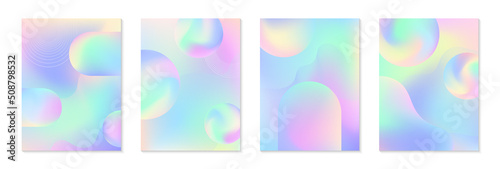 Vector mesh gradient backgrounds with 3d futuristic spheres and arches,wireframe grids.Abstract illustrations in y2k aesthetic.Pastel colors.Trendy minimalist designs for banners,social media,covers.