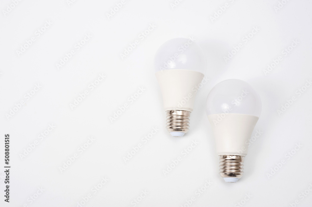 Two LED lamps for a standard cartridge, photographed against a white background.