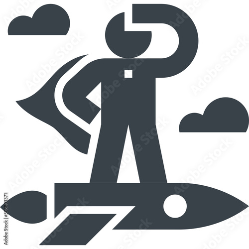 opportunity glyph style icon