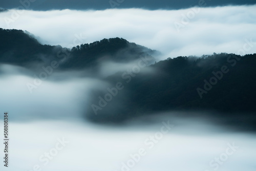 広島市安佐北区荒谷山から見える雲海 © KEN'S PHOTO