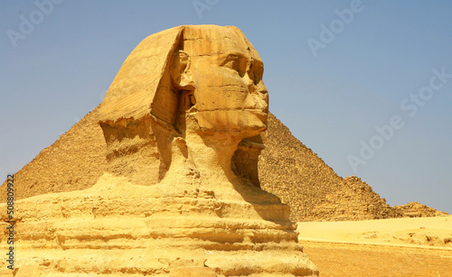 Głowa Sfinksa w Gizie