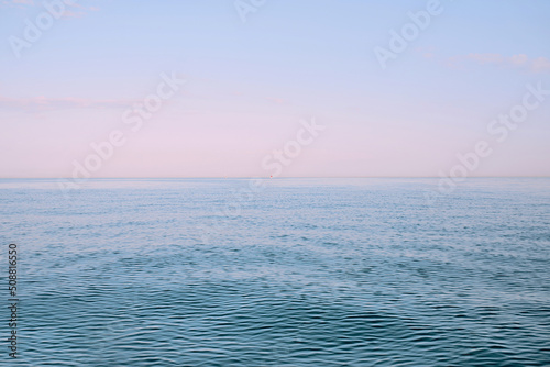 seascape view from the water. Travel, relaxation
