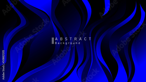 Abstract blue light and shade creative background. Vector illustration.