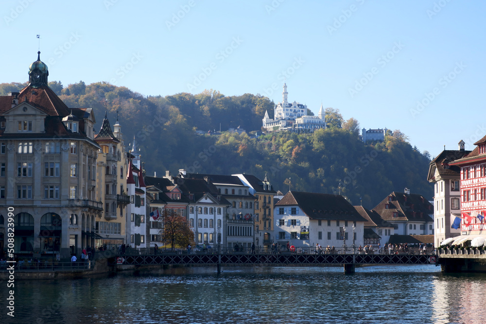 View of Luzern in Switzerland