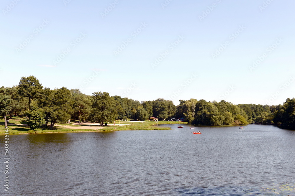 Shibaevsky pond in the natural-historical park Shibaevsky pond in the natural-historical park