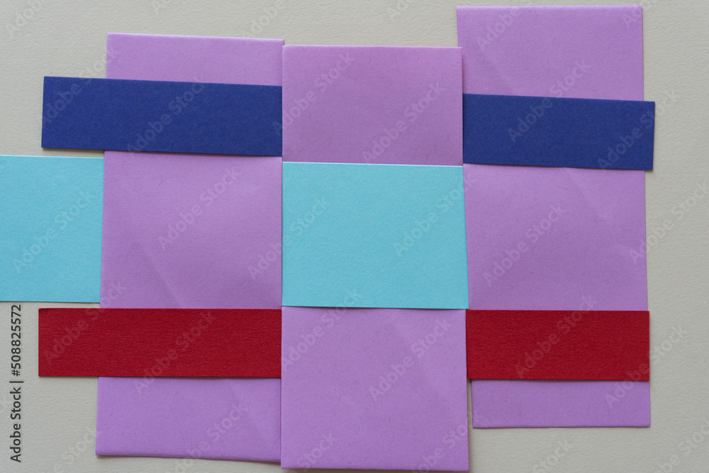 Fototapeta premium woven or checkered paper background