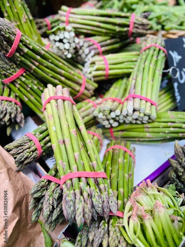 asparagus in market