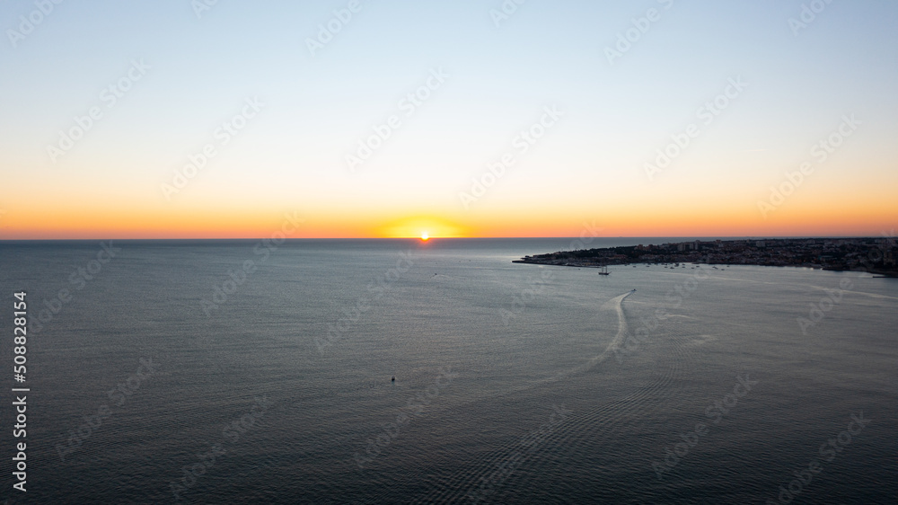 sunset over the sea nature cover banner concept background sunset over the sea nature cover banner concept background