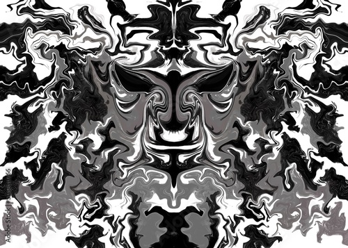 pattern animal face eyes art illustration