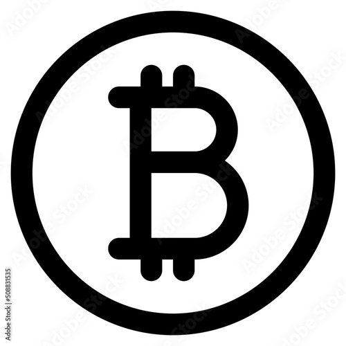 bitcoin icon illustration