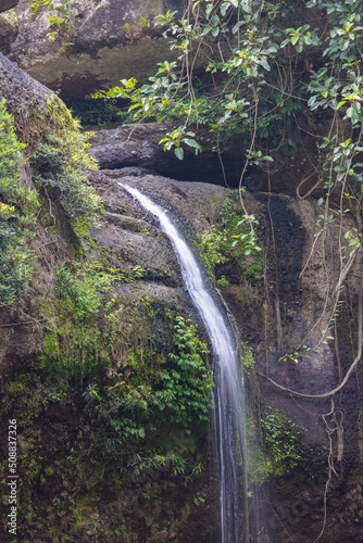 Fototapeta Naklejka Na Ścianę i Meble -  Waterfalls and beautiful nature in the forest on Khao Yai National Park in Thailand.