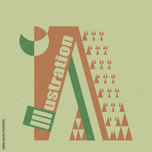Abstract concept.

Abstract concept logo in a minimalist style using simple geometric shapes.