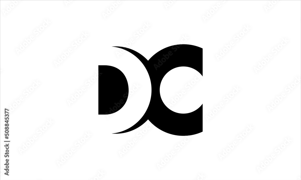 Creative DC logo icon design vector Creative DC logo icon design vector