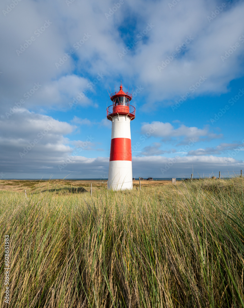 Lighthouse List Ost, Sylt, Schleswig-Holstein, Germany Lighthouse List Ost, Sylt, Schleswig-Holstein, Germany