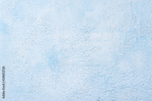 Concrete blue-white surface with space for text.