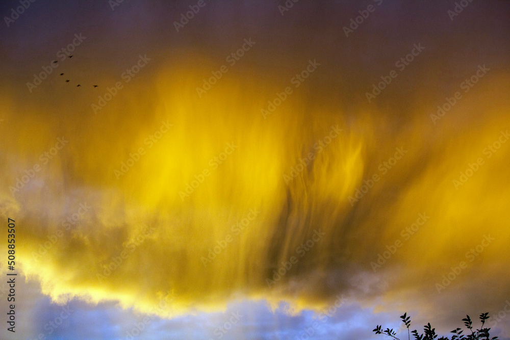 Evening Clouds in Australia