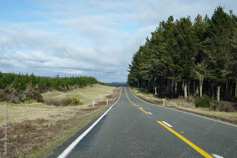 The Volcanic Loop Highway, a scenic byway through Tongariro National Park