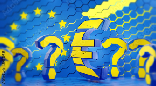 question marks and creative...