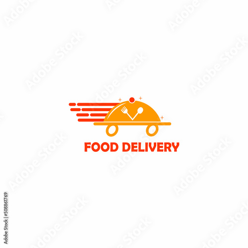 Food delivery logo